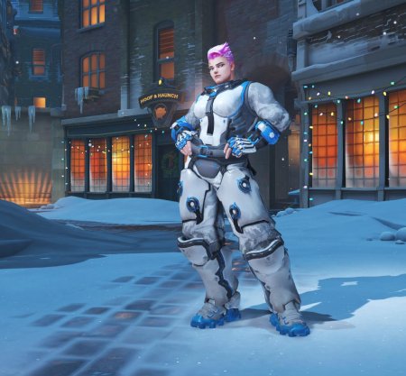 Новогодние скины овервотч