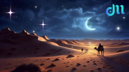 Пустыня ночь