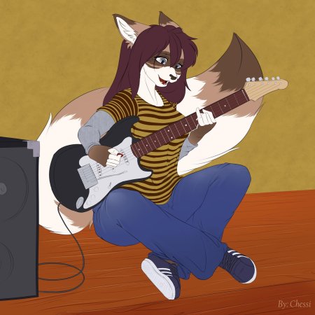 Фурри девушка