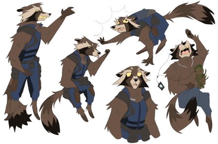 Стражи галактики енот