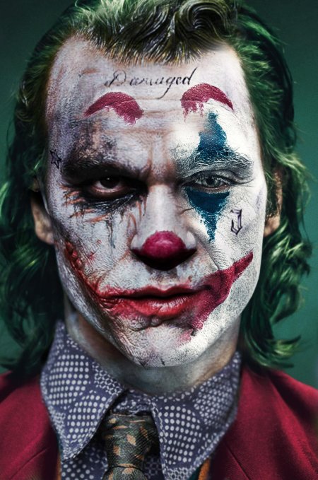 Хит леджер джокер грим