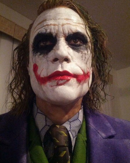 Макияж хэллоуин джокер джокер
