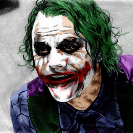 Джокер хита леджера арт
