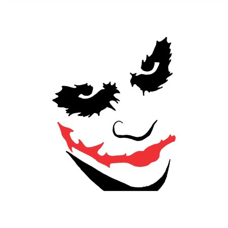 Джокер трафарет