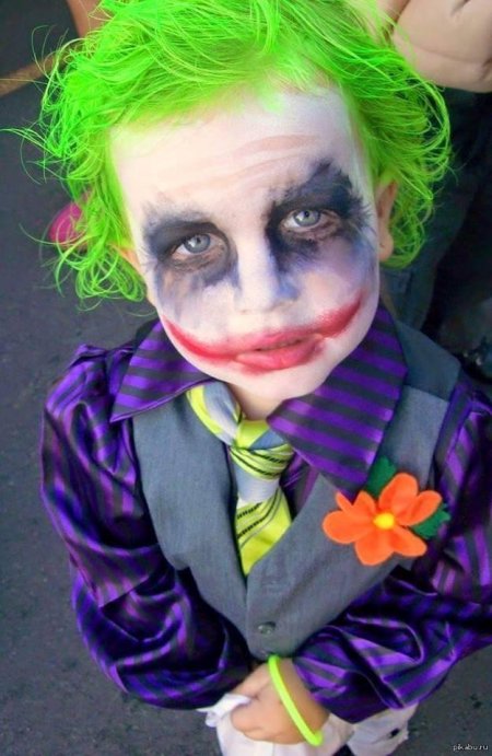 Макияж джокер