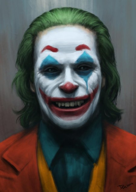 Джокер портрет