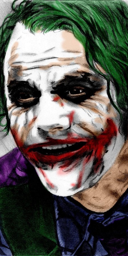 Джокер хита леджера арт