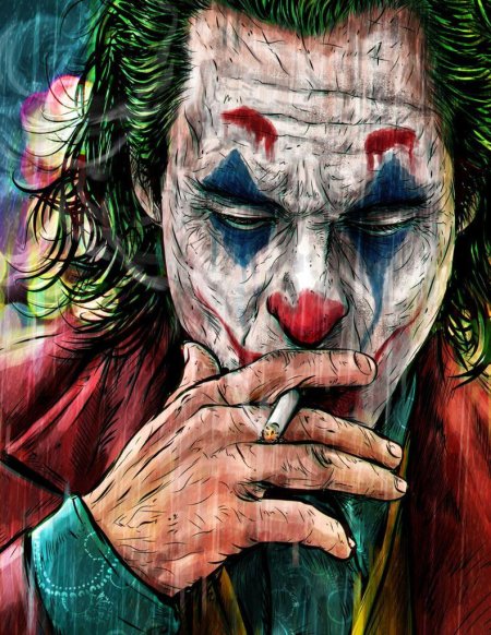Картина по номерам джокер хоакин феникс