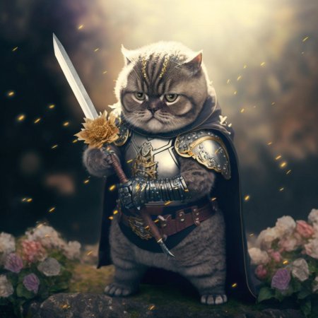 Кот в доспехах