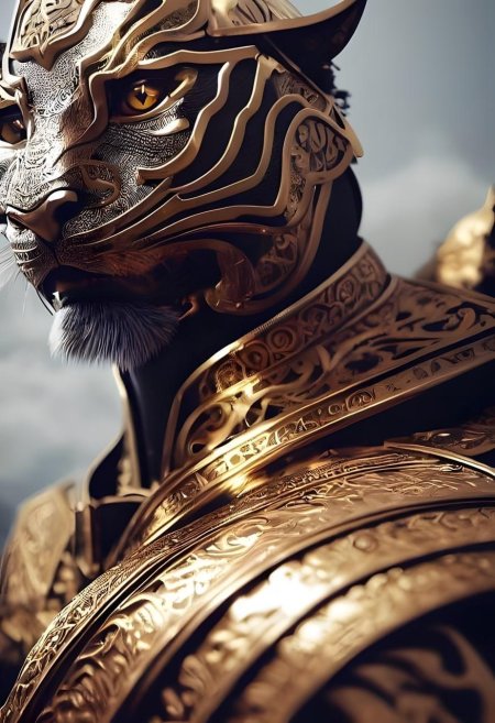 Кот в доспехах