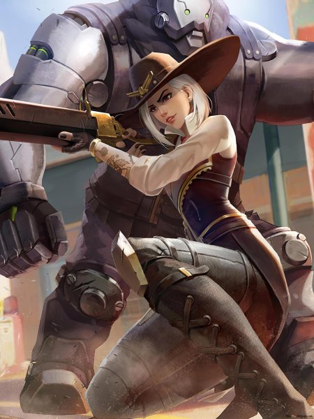 Эш и боб овервотч