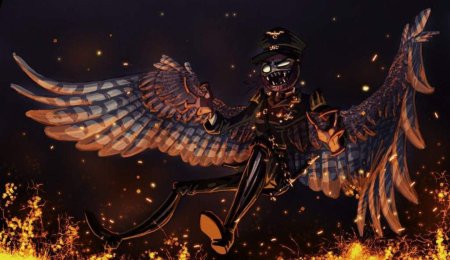 Третий рейх countryhumans с крыльями