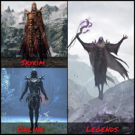 Драконий жрец скайрим арт