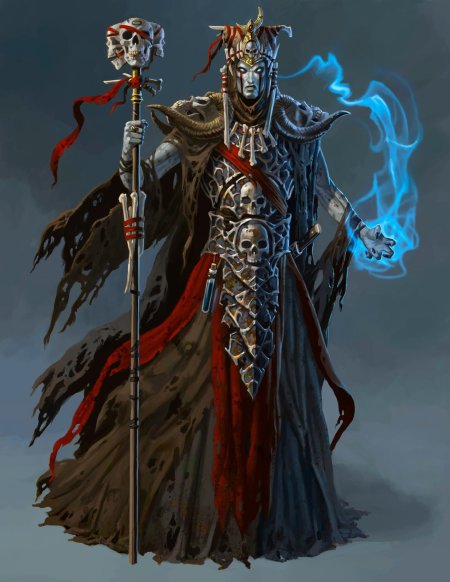 Лич некромант