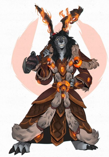 Ворген друид арт