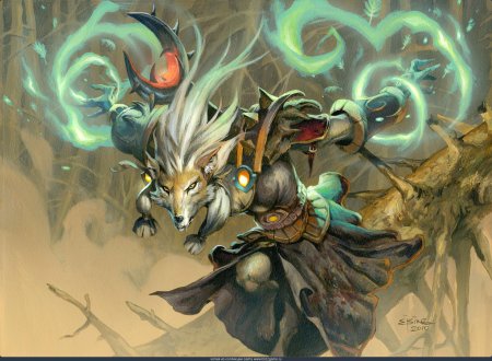 Ворген друид арт