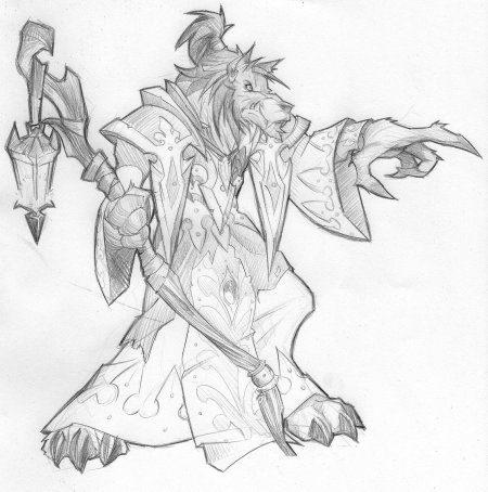 Раскраска варкрафт