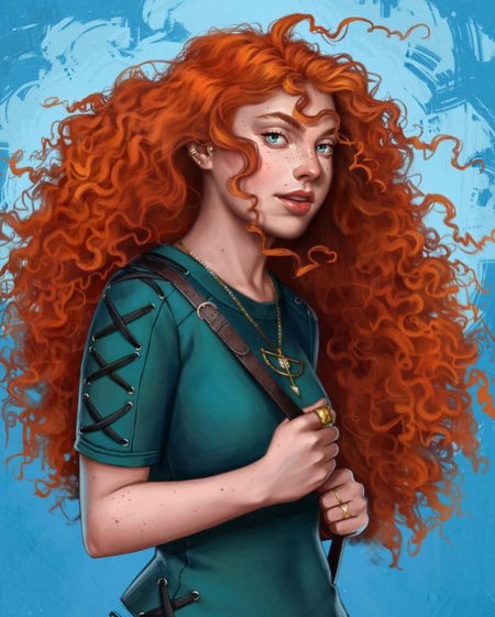 Мерида Храбрая Сердцем