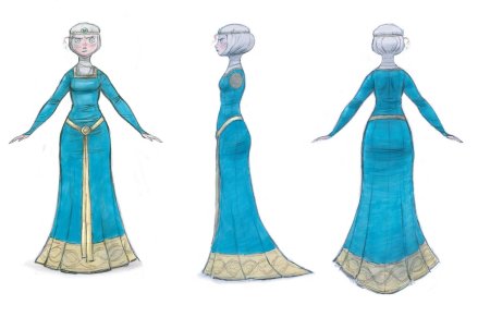 Мерида концепт арт