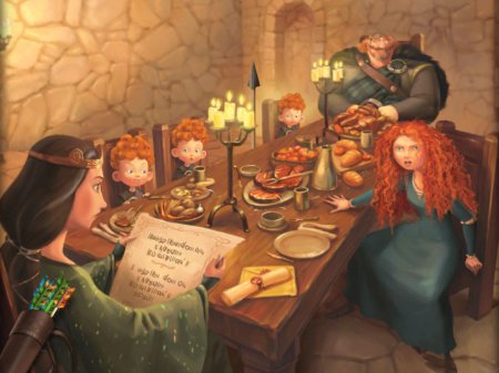 Храбрая сердцем мультфильм 2012