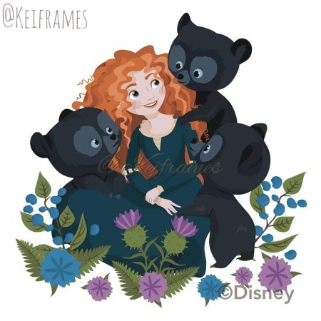 Храбрая сердцем братья мериды