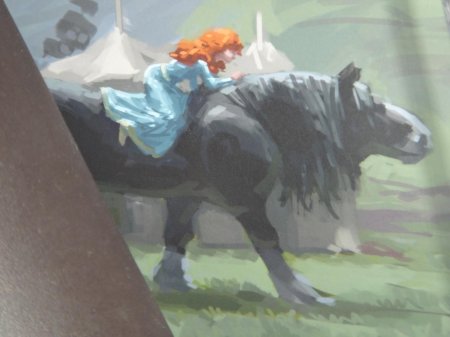 Конь ангус из храбрая сердцем