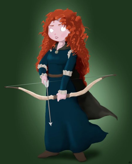 Мерида принцесса диснея