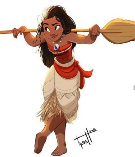 Герои диснея моана