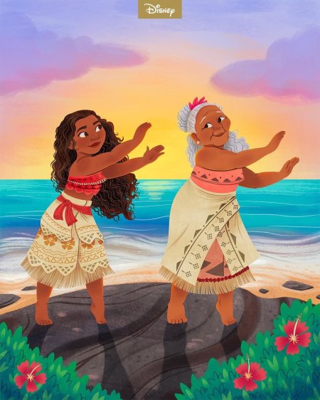 Персонажи моаны мауи