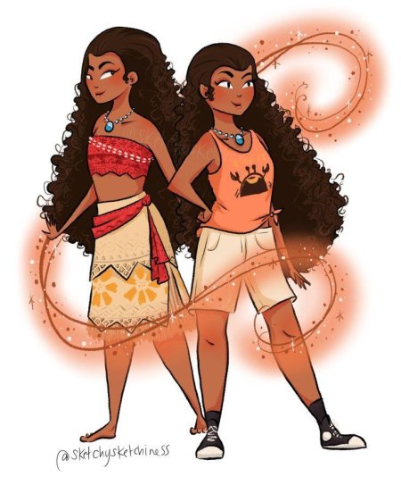 Моана и мауи