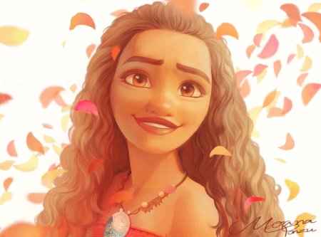 Принцессы диснея моана