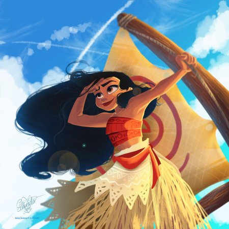 Моана принцесса мулан