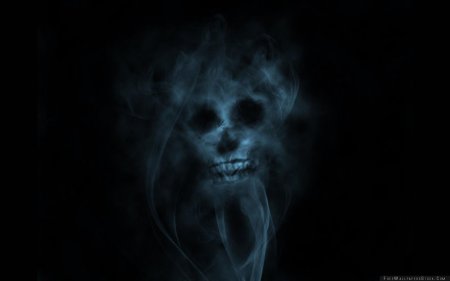 Череп из дыма