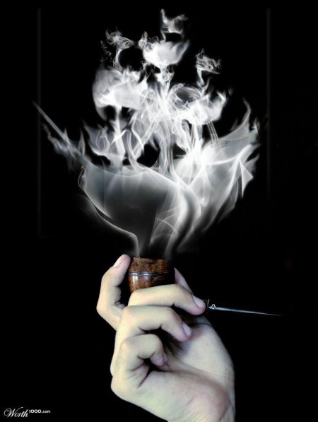 Фигуры из дыма