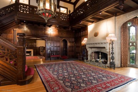 Замок скибо шотландия внутри