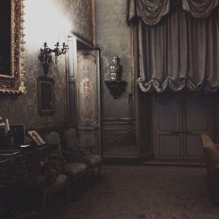 Викторианская готика интерьер темный