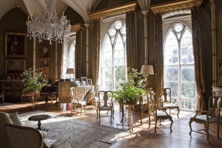 Замок бирр ирландия интерьер