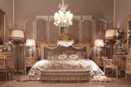 Кровать в стиле барокко