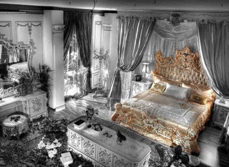 Спальня барокко
