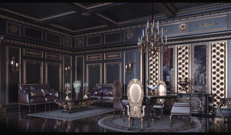 Будуар викторианская готика интерьер