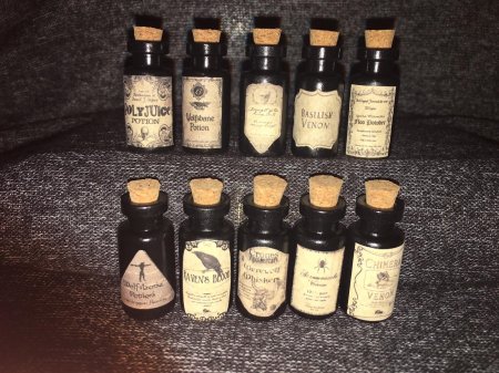 Бутылки для зелья гарри поттер