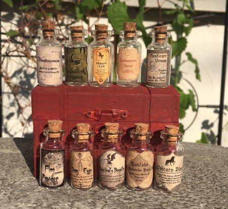 Зелья гарри поттера баночки