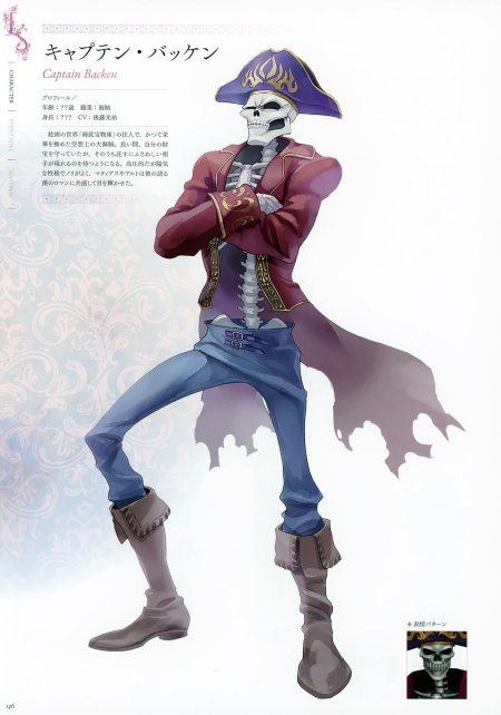 Пиратский скелет