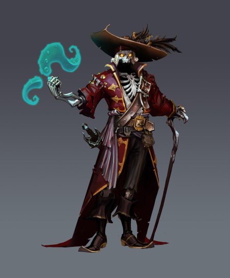 Днд пират капитан арт