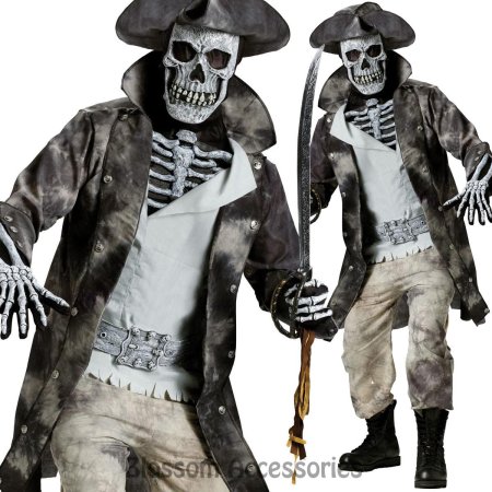 Костюм пират скелетон
