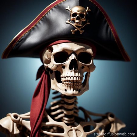 Skeleton pirate