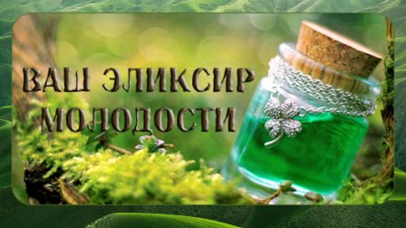 Эликсир молодости