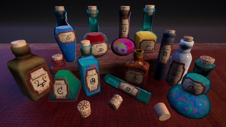 Баночки для зелий