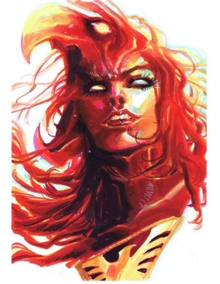 Тёмный феникс марвел