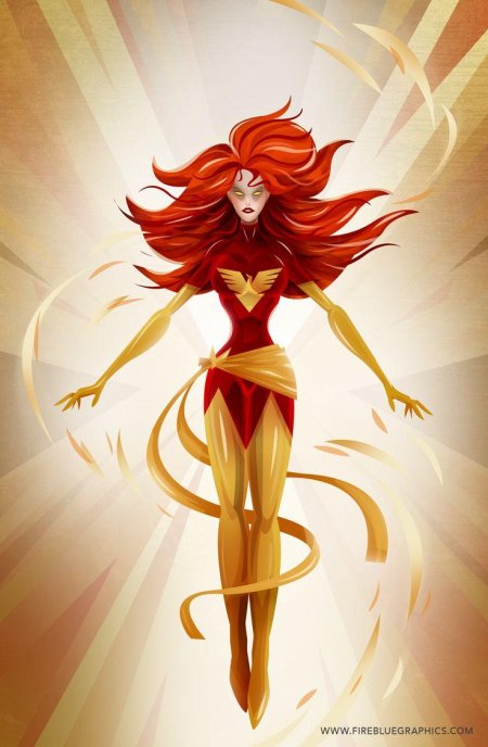 Феникс марвел темный